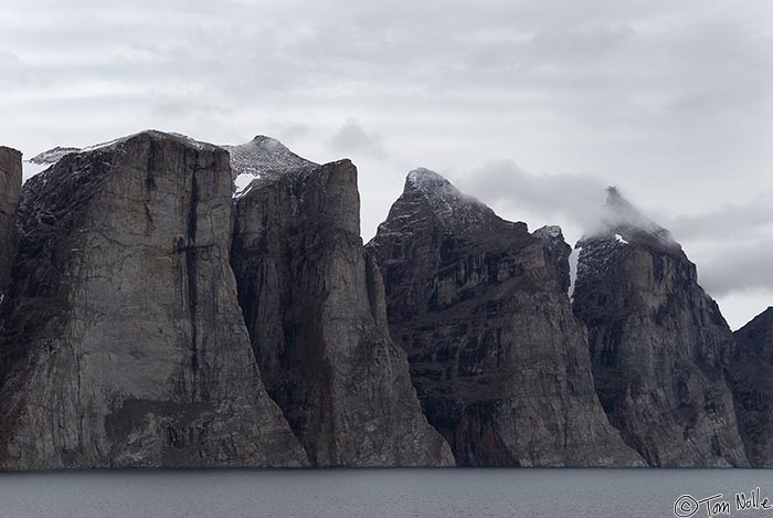 ArcticQ_20080906_095634_254_20.jpg - A particularly dramatic formation in Sam Ford Fjord on Baffin Island, Nunavut, Canada.