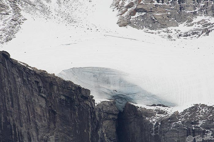 ArcticQ_20080906_142638_975_2X.jpg - This glacier is literally advancing out over a cliff in Sam Ford Fjord Baffin Island, Nunavut, Canada.